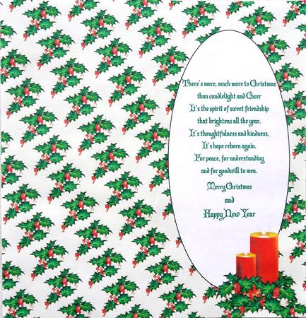 Christmas Candles Insert for Dl (cream 3) by Selina Dittmann