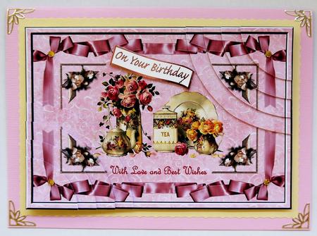 Time for Tea Rounded Corners Stacker by Selina Dittmann
