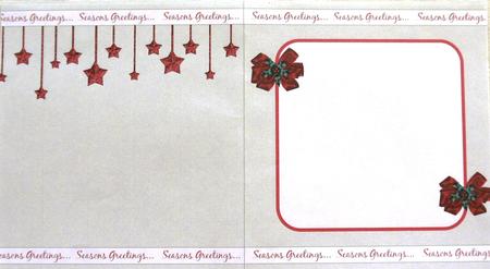 Glitter Stars 6x6 Card Insert by Selina Dittmann