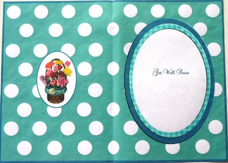 Spring Flower Basket Insert by Selina Dittmann