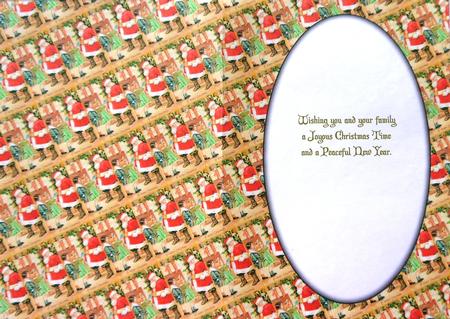 Vintage Santa with Kids Insert by Selina Dittmann