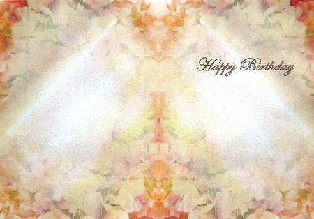 Rustic Flowers Happy Birthday Insert by Selina Dittmann