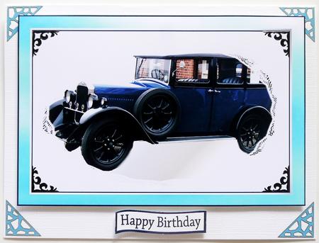 80th Birthday Vintage Car by Selina Dittmann
