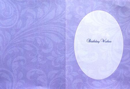 Lilac Swirls Insert by Selina Dittmann