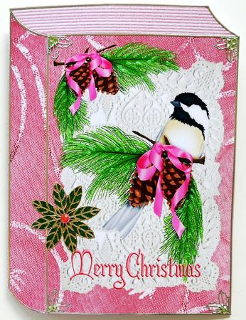 Pretty Little Bird with Honeycombe Folded Book by Selina Dittmann