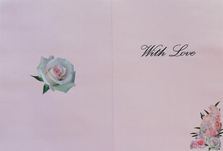 Arrangement of Pink Roses Insert by Selina Dittmann