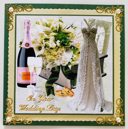 On Your Wedding Day 8x8 Topper by Selina Dittmann