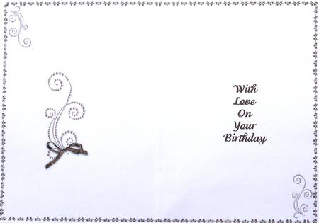Birthday Pearl Flourish Insert by Selina Dittmann