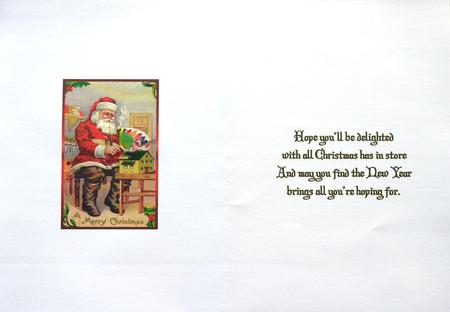 Santa Claus Christmas Insert by Selina Dittmann