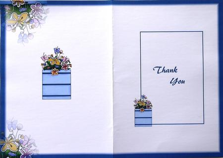 Flower Box Insert Thank-you by Selina Dittmann