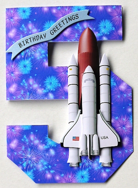 Space Boy Aged 5 by Selina Dittmann