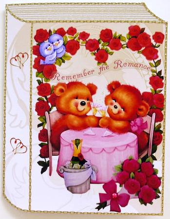 Loved Up Cute Little Bears with Bluebird Folded Book by Selina Dittmann