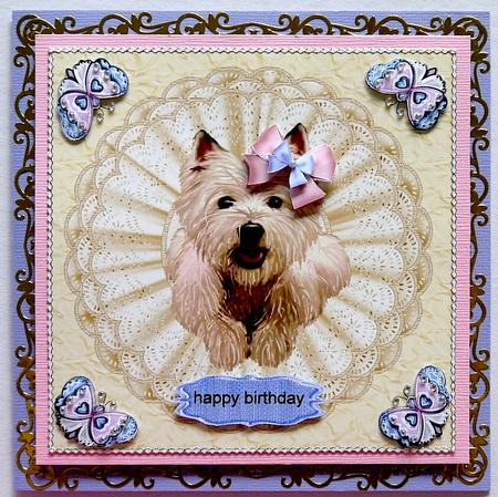Happy Birthday Westie by Selina Dittmann