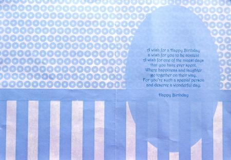 Blue Stripe and Floral Insert by Selina Dittmann