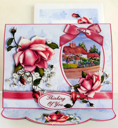 C-thru Easel 3D Card Kit - Rose Cottage by Selina Dittmann
