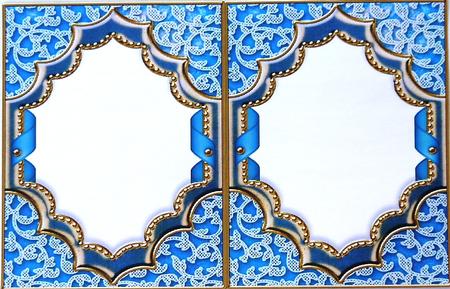 Forget Me Knots Ornate Diamond 7x5in Matching Card Insert by Selina Dittmann