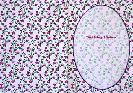 Delicate Fuchsia Flowers Insert by Selina Dittmann