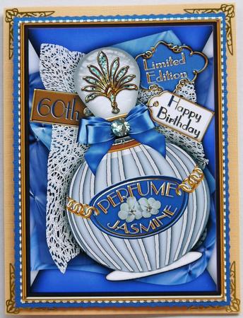 Jasmine Perfume 60th Birthday A4 Picture Sheet by Selina Dittmann