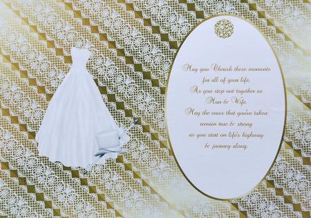 Wedding Dress on Gold and Lace Is by Selina Dittmann