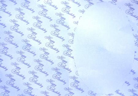 Blue Happy Birthday Insert by Selina Dittmann