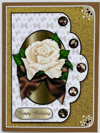 Cream Floral by Selina Dittmann