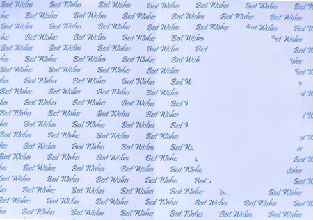 Best Wishes Blue Insert by Selina Dittmann
