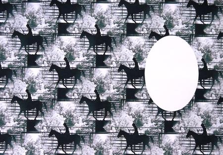 Monochrome Horse Insert by Selina Dittmann