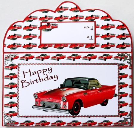 Red T-bird Moneywallet by Selina Dittmann