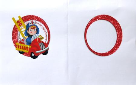 Birthday Boy Fireman Insert by Selina Dittmann