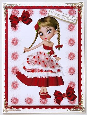 Little Rosie A4 Topper by Selina Dittmann