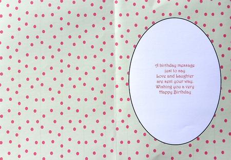 Pink Spotty Baby Insert by Selina Dittmann