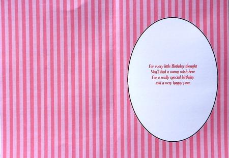 Pink Baby Striped Insert by Selina Dittmann