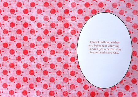 Pink Textured Effect Spotty Insert 4 by Selina Dittmann