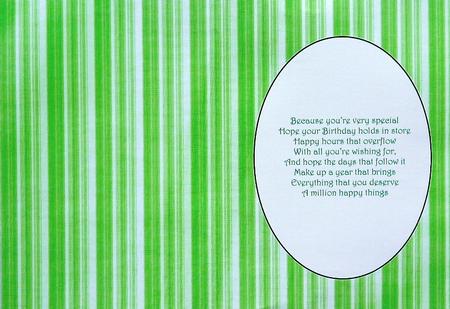 Apple Distressed Textured Stripe Insert 2 by Selina Dittmann