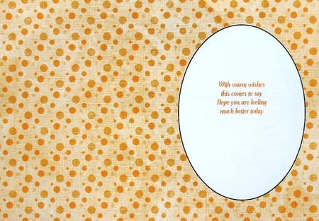 Peach Textured Spot Insert 2 by Selina Dittmann