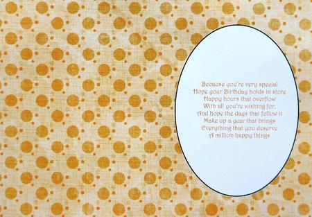 Peach Textured Spot Insert 4 by Selina Dittmann