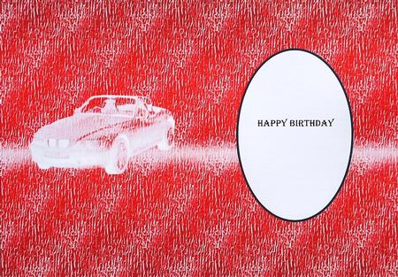Car Insert Red by Selina Dittmann