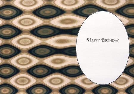 Black and Beige Diamond Retro Insert by Selina Dittmann