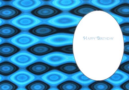 Black and Blue Diamond Retro Insert by Selina Dittmann