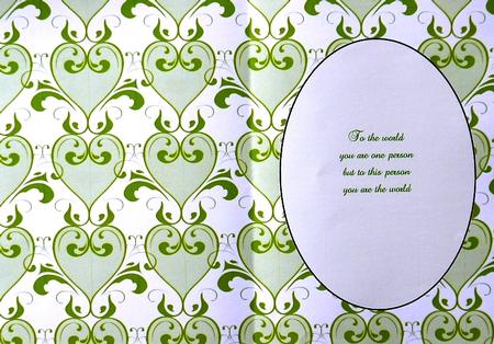 Green Hearts Insert 15 by Selina Dittmann