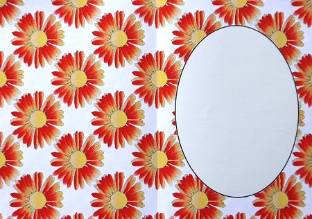 Orange Daisy Insert by Selina Dittmann