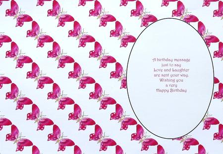 Pink Butterfly Insert 2 by Selina Dittmann
