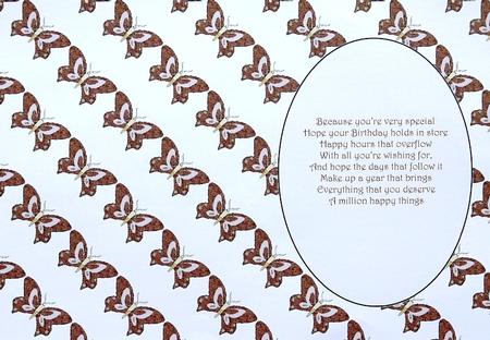 Brown Butterfly Insert 2 by Selina Dittmann