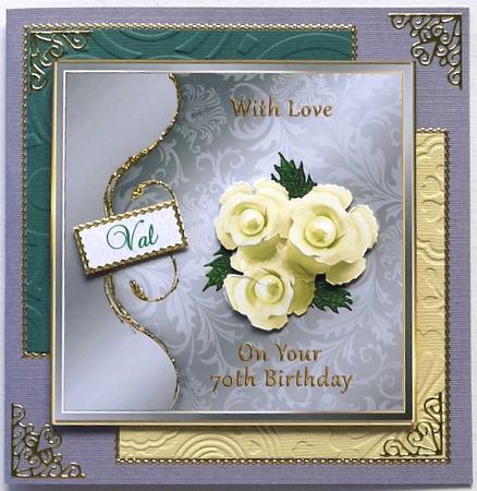 Cream Roses & Pearls - 70th Birthday by Selina Dittmann