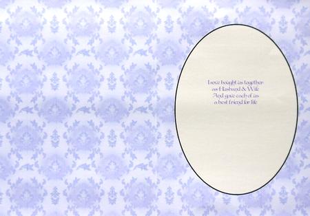 Lilac Bold Floral Insert by Selina Dittmann