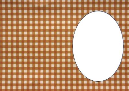 Brown Check Insert by Selina Dittmann