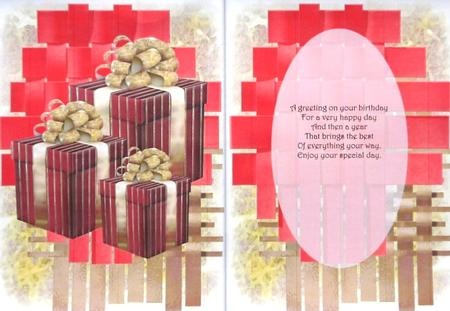 Birthday Presents Just for You Insert by Selina Dittmann