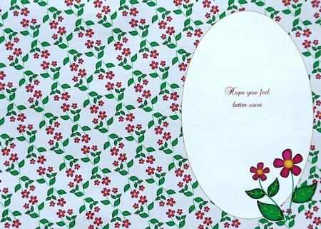 Bright Purple Flowers Insert 2 (grey) by Selina Dittmann