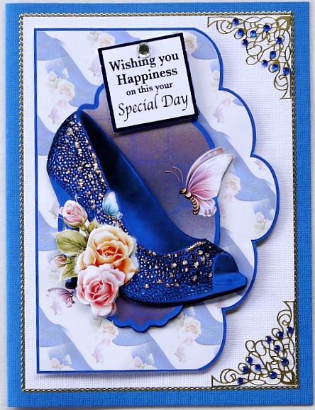 Royal Floral Shoe by Selina Dittmann