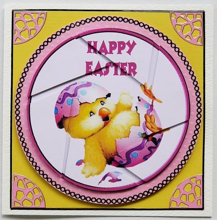 Easter Chick Circle Camera Eye by Selina Dittmann